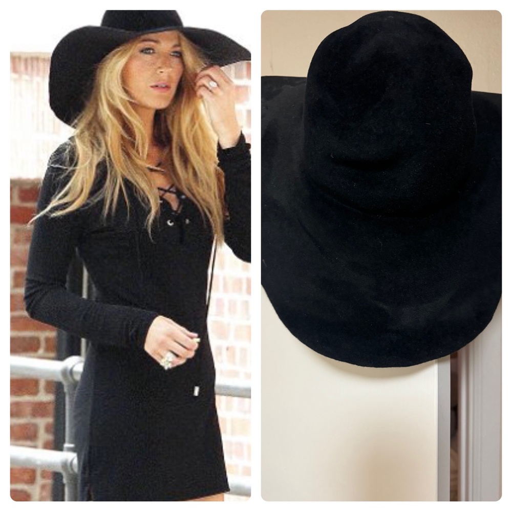 Eugenia Kim felt black hat ASO Blake Lively